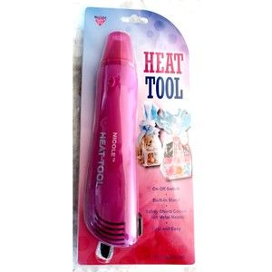 Nicole Crafts Heat Tool for Embossing, Shrink Film, Shrink Wrap, 320 WATTS, NEW